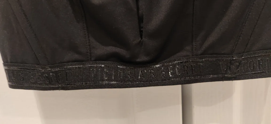 Victoria's Secret Black goth Corset Top image indicator(5)