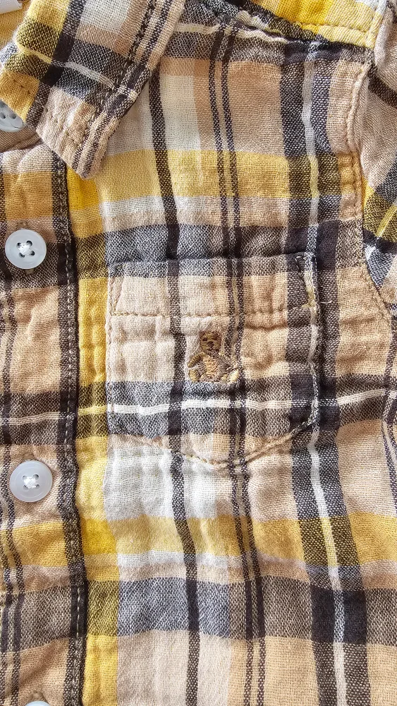 Baby Gap Boy Flannel Bodysuit image indicator(2)
