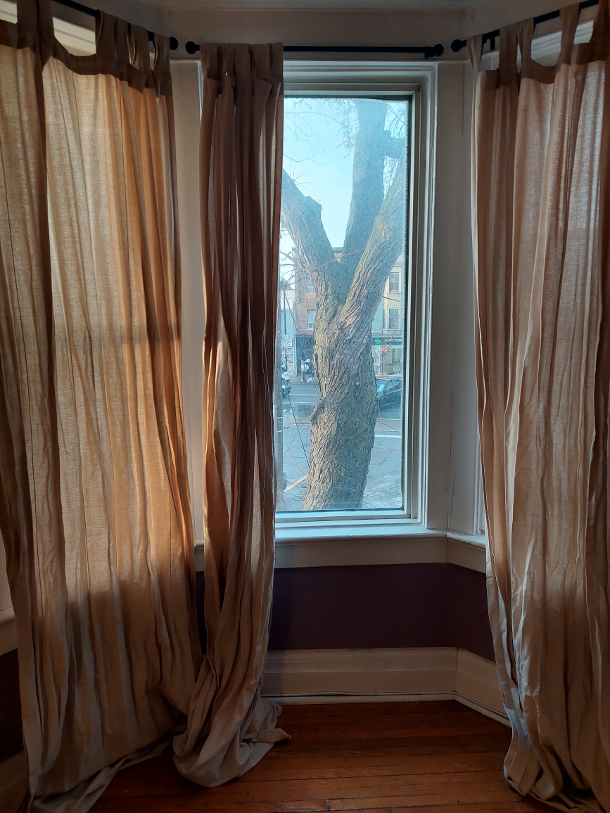 Light Beige Linen Curtains - Set of 4 - photo 5
