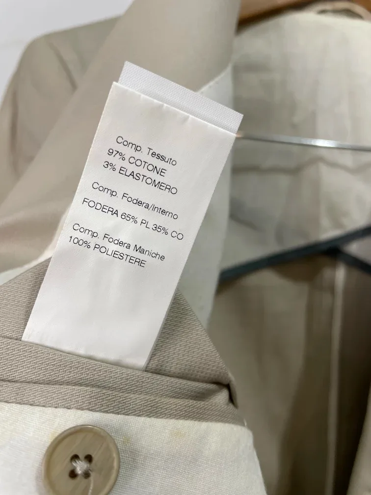 Italian Cotton Suit Jacket image indicator(9)