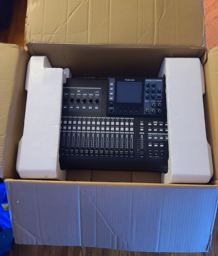TASCAM DP-24SD Digital Portastudio 24-Track Recorder