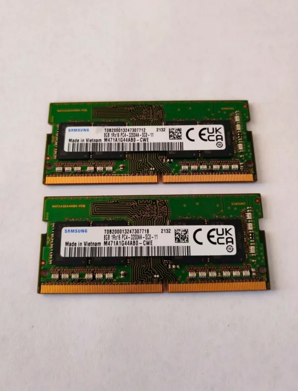Samsung 16GB DDR4 3200Mhz Sodium Laptop Ram (2x8Gb) thumbnail