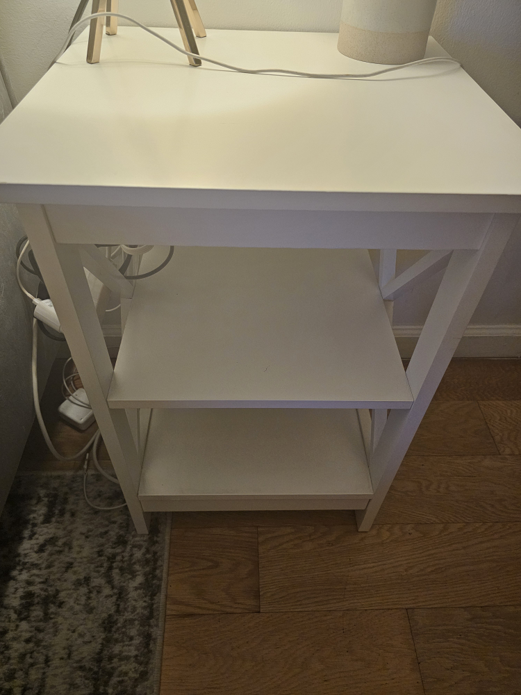 End Table - White, 3 Tier - photo 5