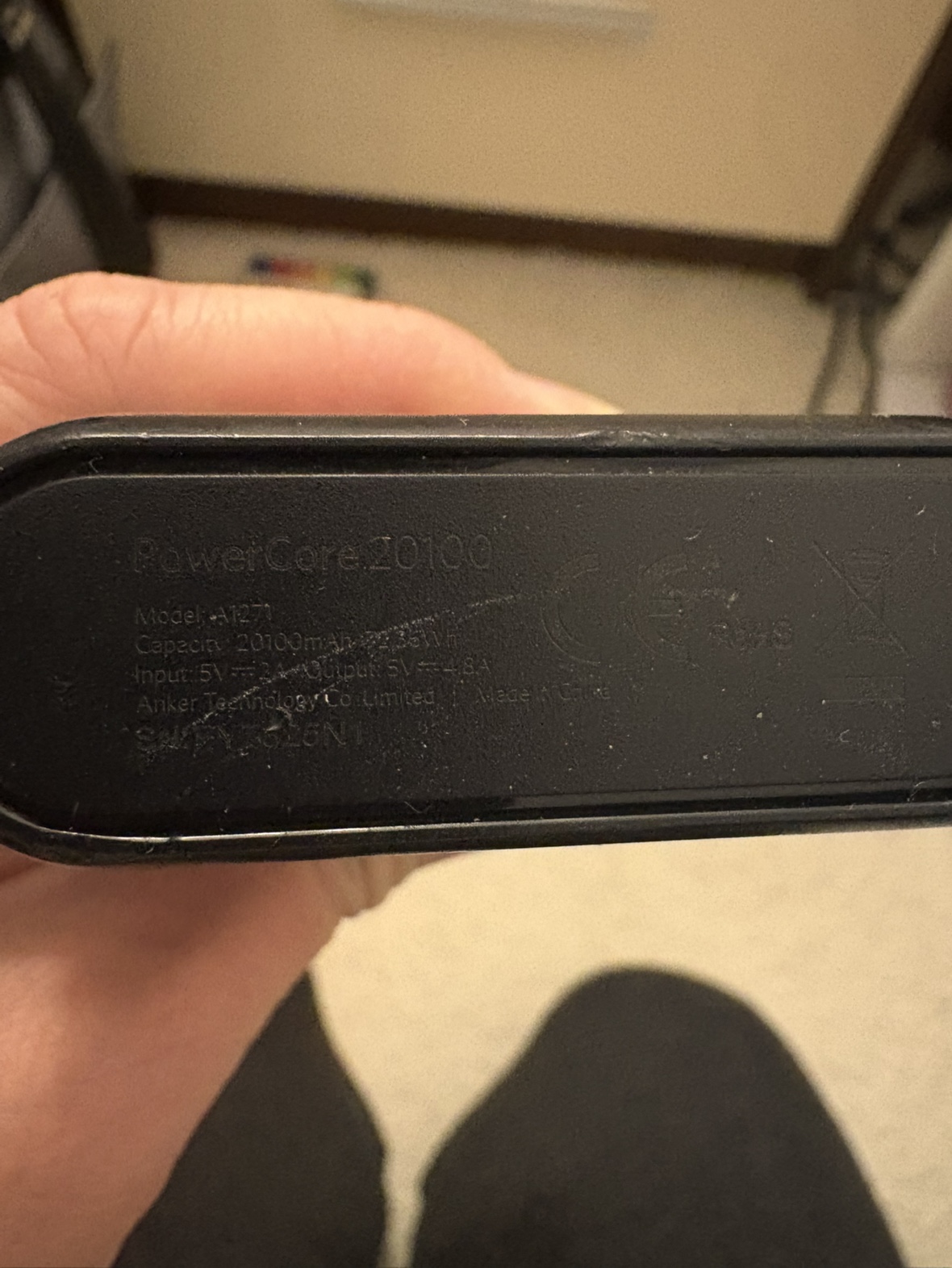 Anker PowerCore 20100 Portable Charger #freecycle - photo 2