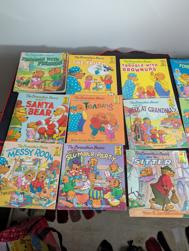 Lot of Vintage Berenstain Bears Books for Kids - photo 3