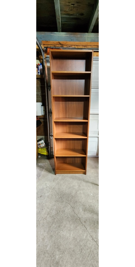 Brown Bookshelf Bookcase - photo 2