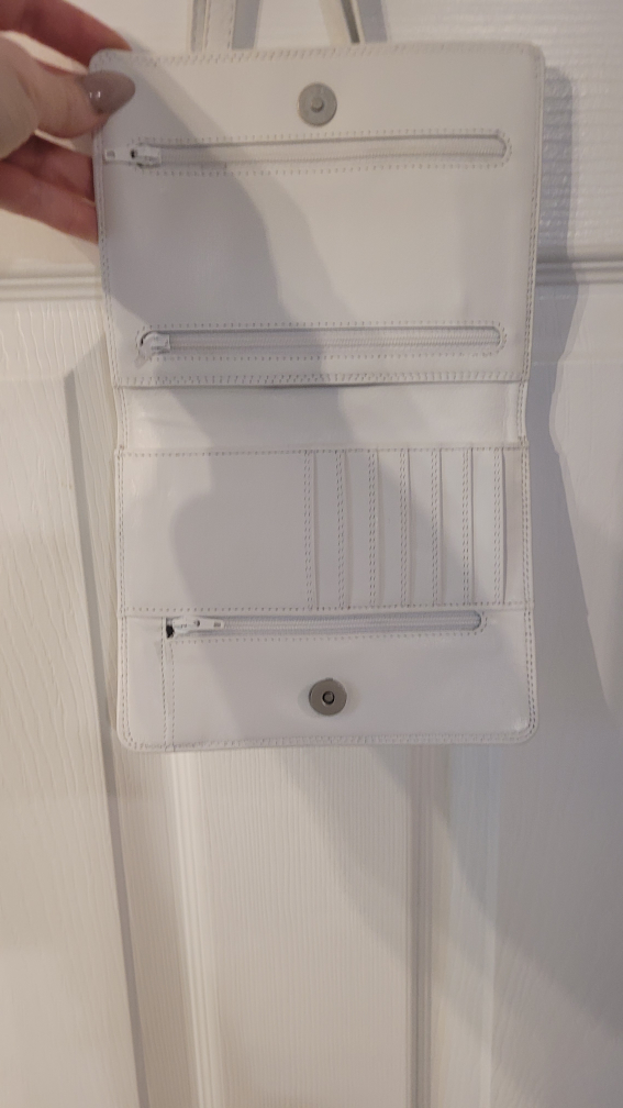 Derek Alexander White Leather Crossbody Bag - photo 2