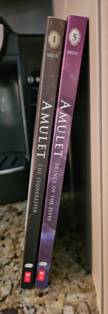 Amulet Graphic Novels #1 & 5 image indicator(2)