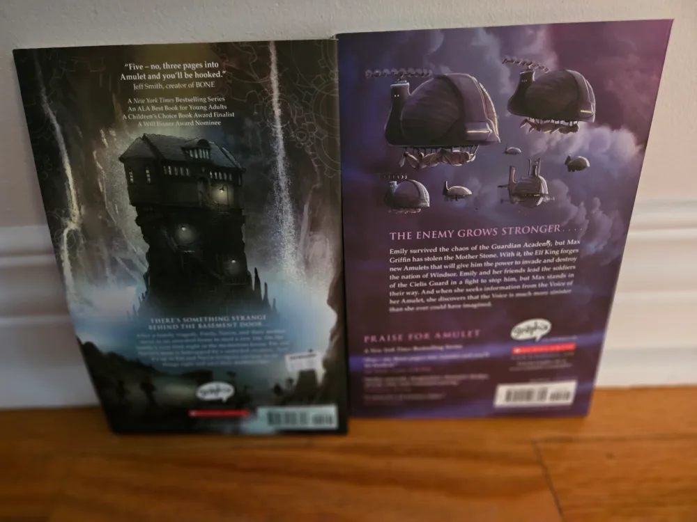 Amulet Graphic Novels #1 & 5 image indicator(3)