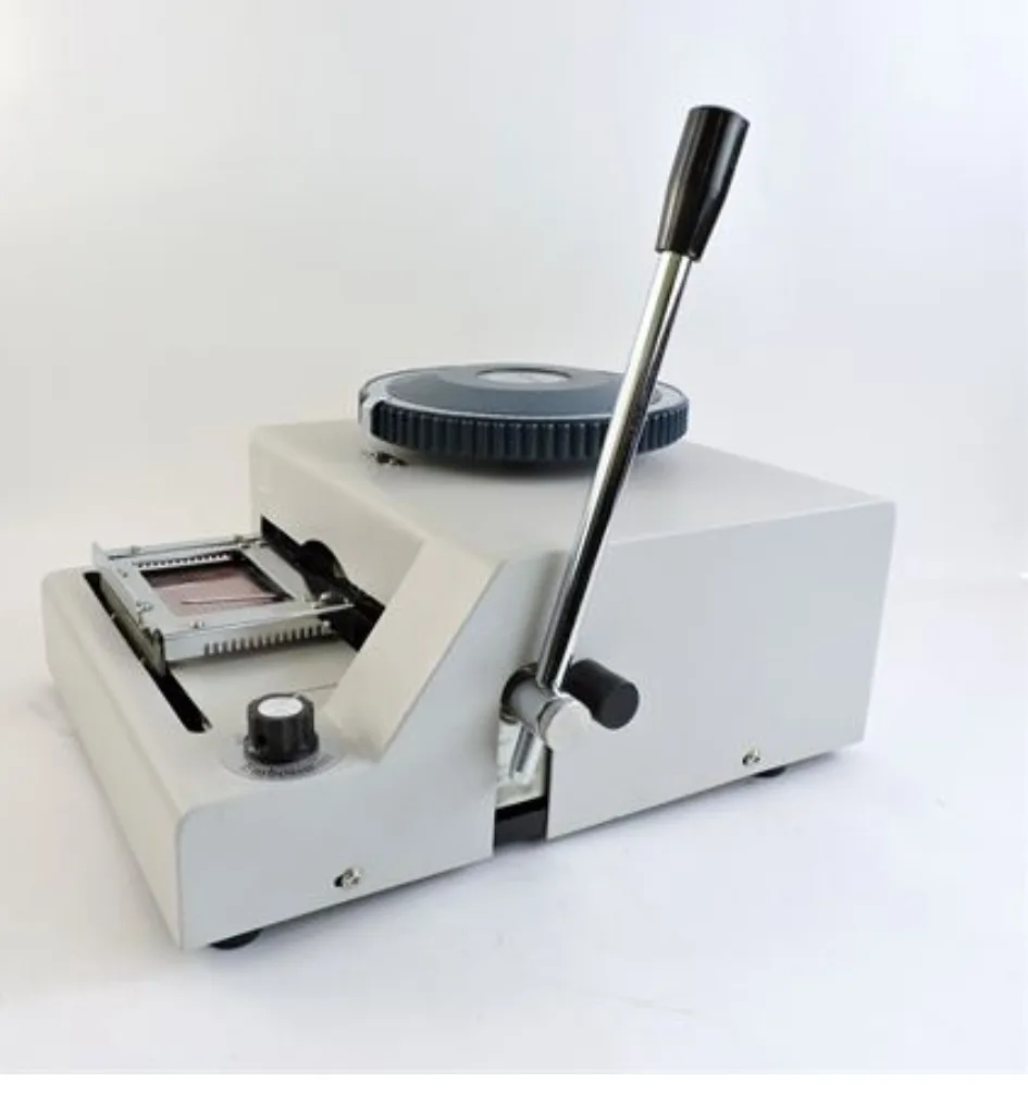 Manual Plastic Card Numbering Machine image indicator(4)