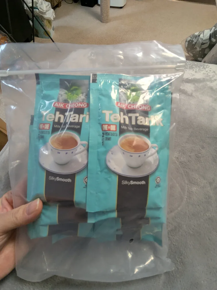 11 Packets Aik Cheong Teh Tarik Milk Tea Beverage image indicator(4)