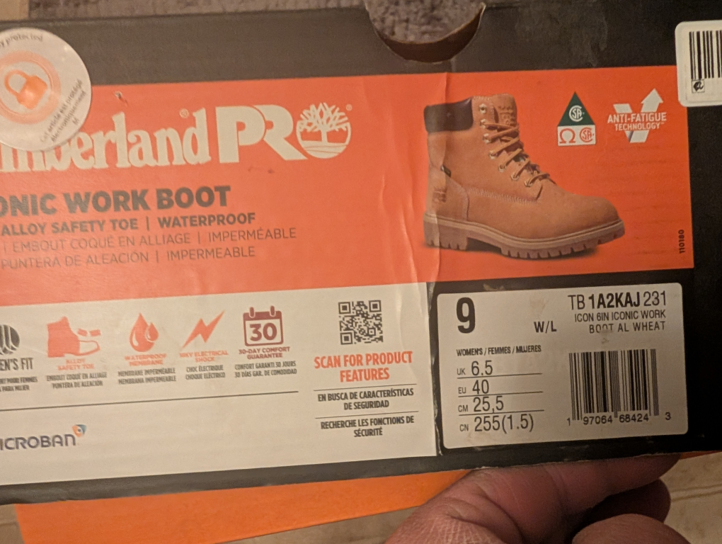 Timberland PRO  Work Boots - Size 9 - photo 3