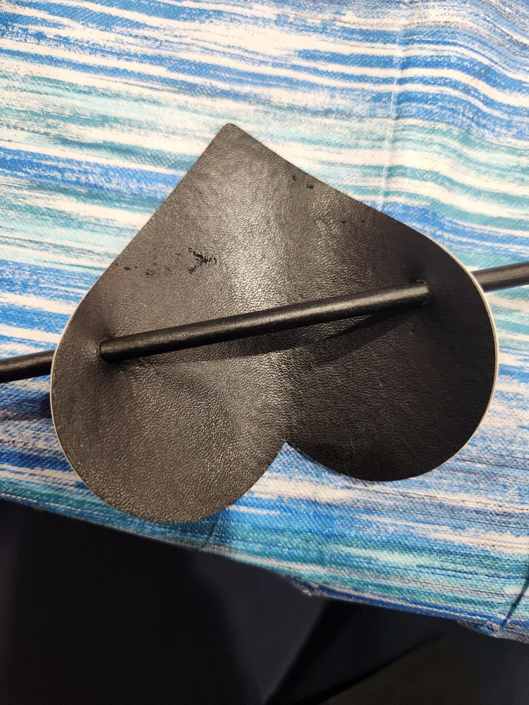 Rhinestone Heart Hair Clip image indicator(2)