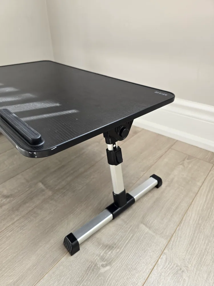 Adjustable Laptop Table - Portable Foldable Bed Tray image indicator(5)