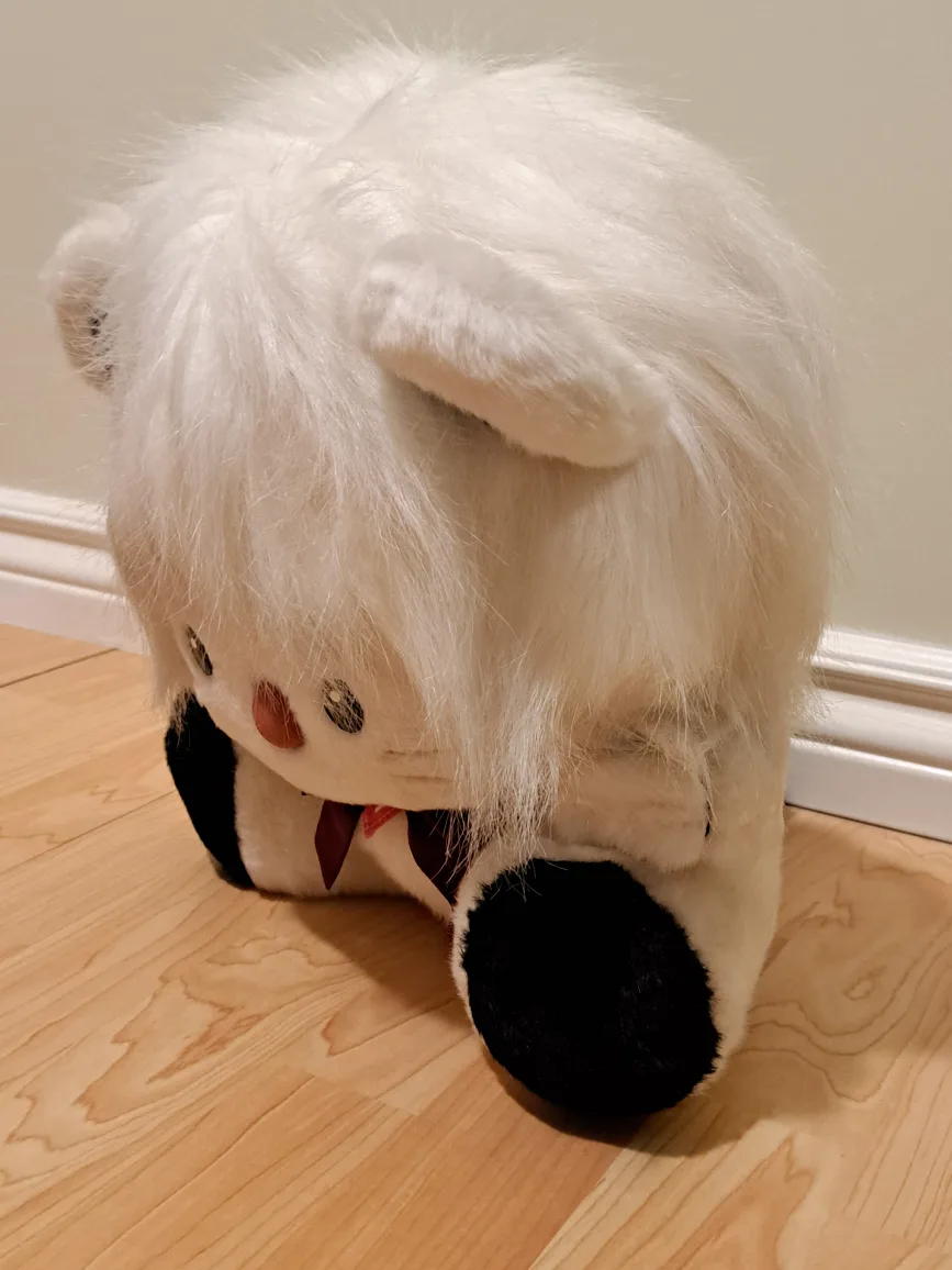 Vintage Applause White Lion Plush Toy 12" image indicator(3)