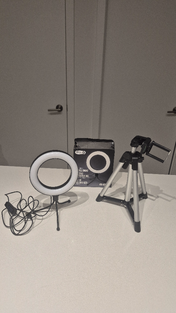LED Ring Light with Tripod Stand