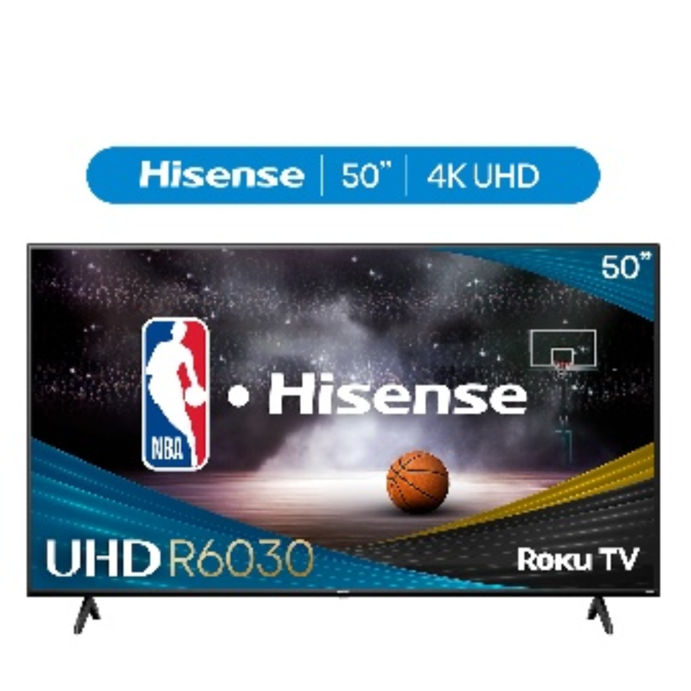 Hisense 50" Clase R6 4K UHD Roku Smart TV (50R603ON, Model 2024) - photo 3