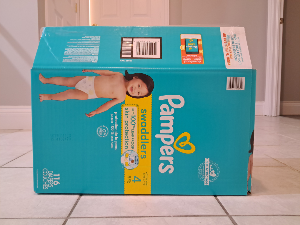 Bulk Pampers Swaddlers Size 4 Diapers (10-17kg/ 22-37lb)
