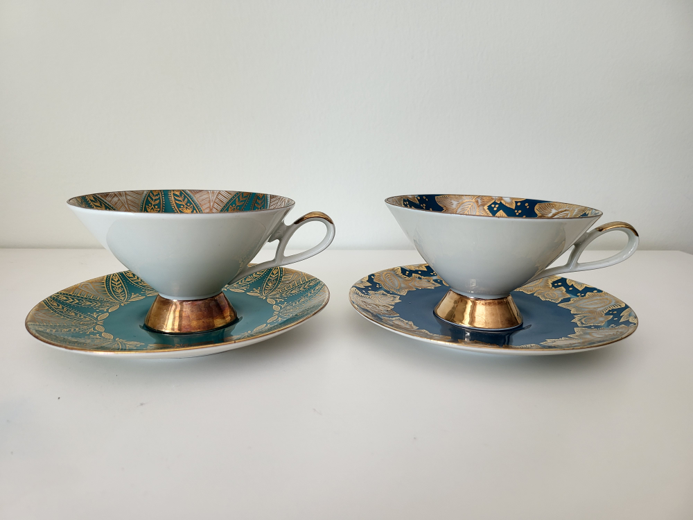 Vintage Goebel Bavaria Teacups and saucers - photo 3
