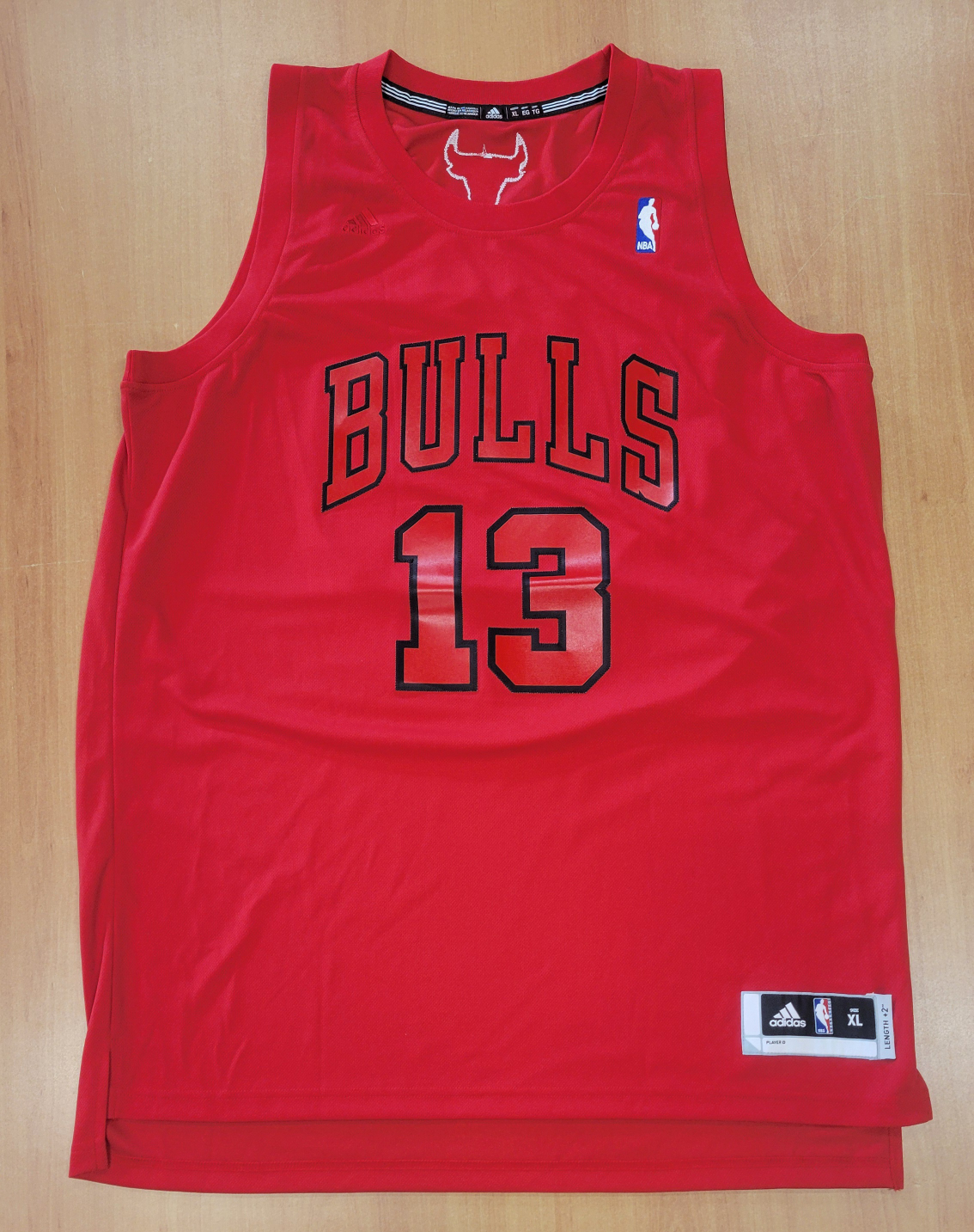 NEW NBA Adidas Chicago Bulls #13 Noah Jersey - sz XL