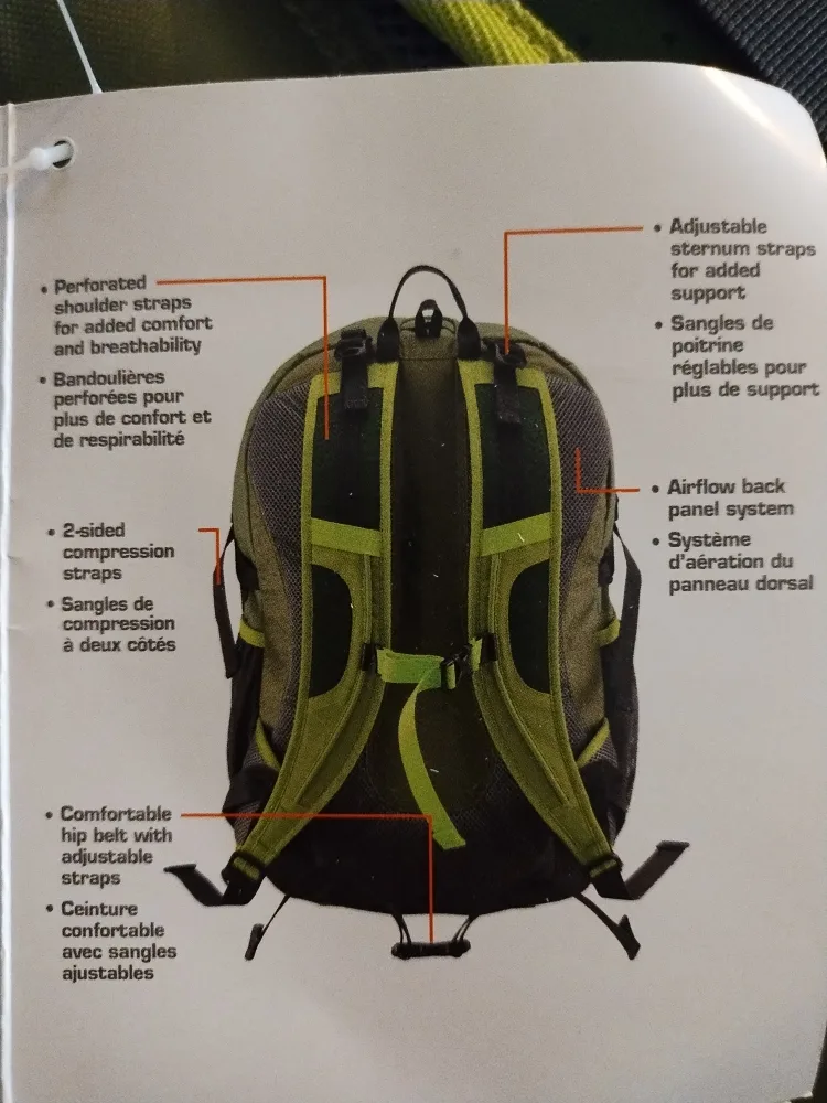 Ozark Trail 36 Litre Daypack - Green image indicator(5)