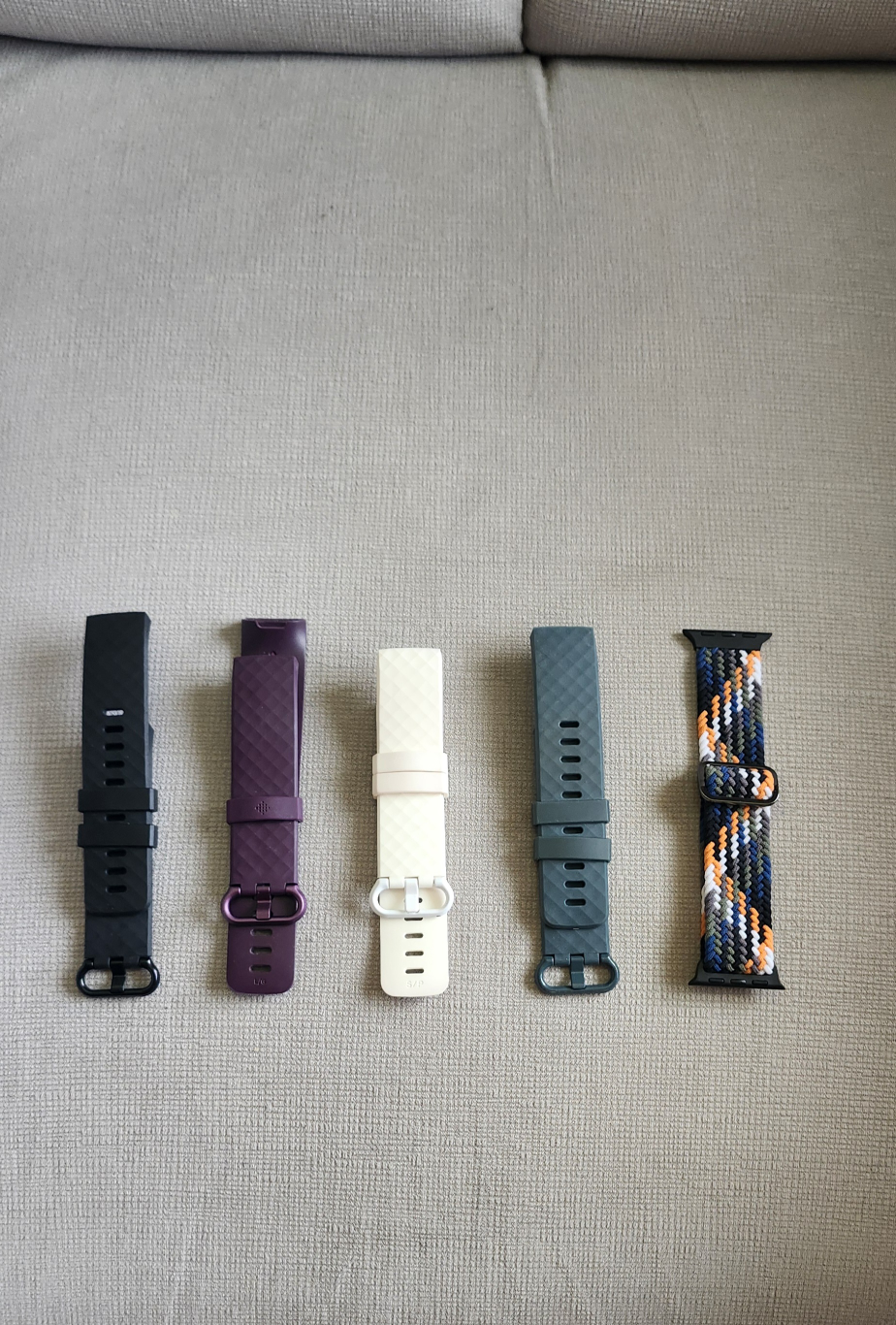 Five Smartwatch Bands - Fitbit & Apple Watch