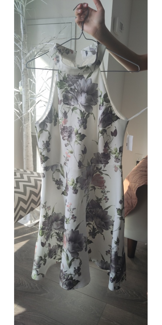 Floral skater dress