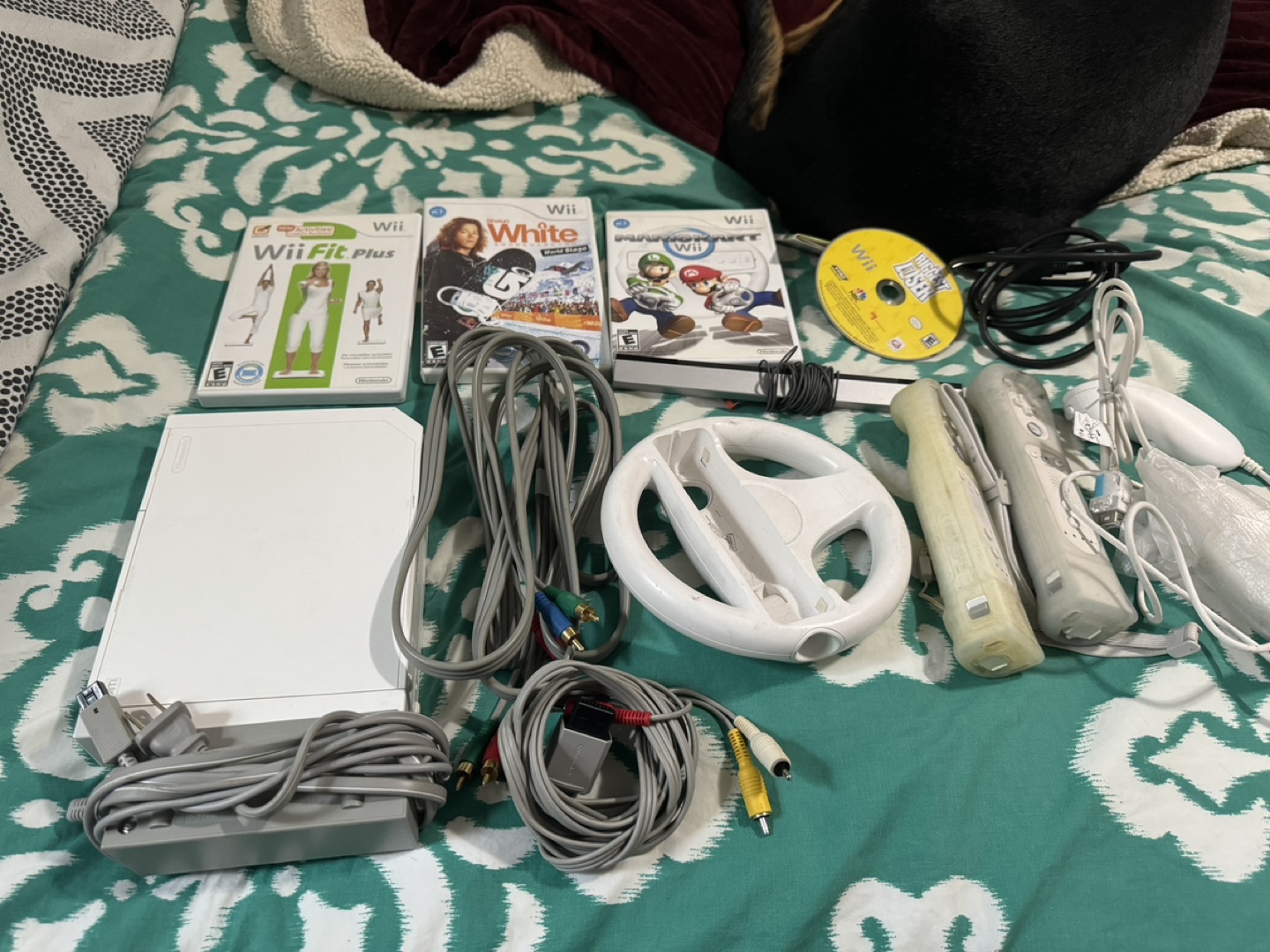 Wii Console Bundle with Games and Accessories