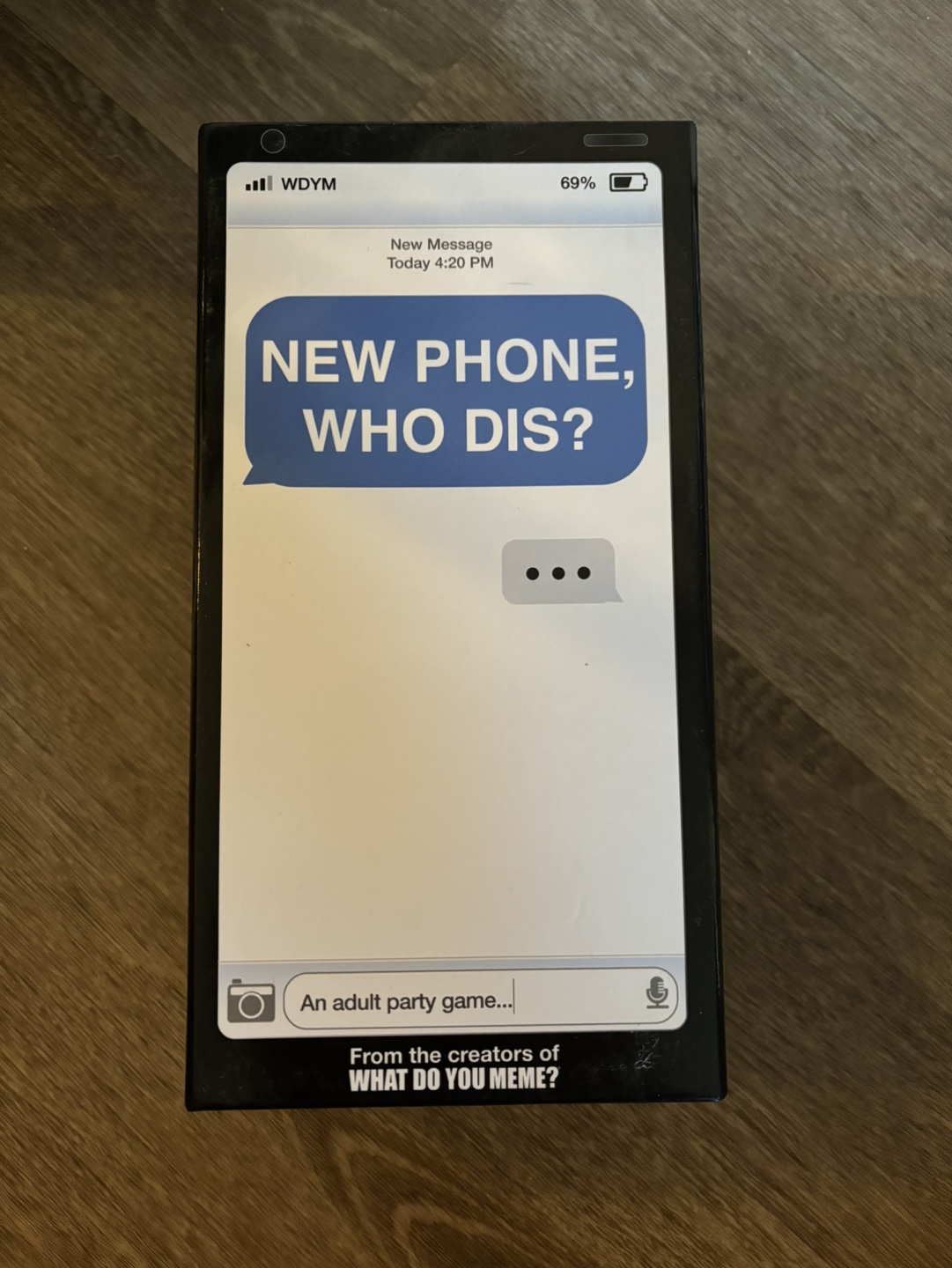 New Phone, Who Dis? Game