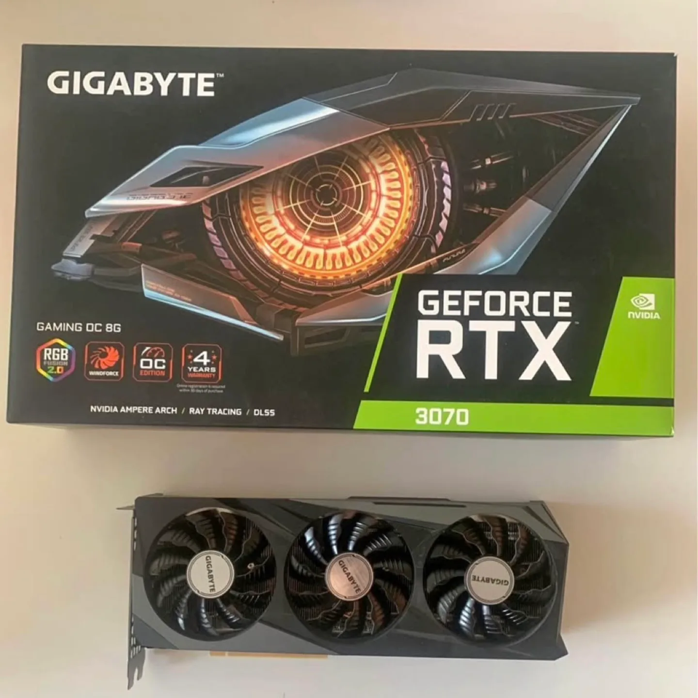 Gigabyte GeForce RTX 3070 Gaming OC 8G Graphics Card image indicator(3)
