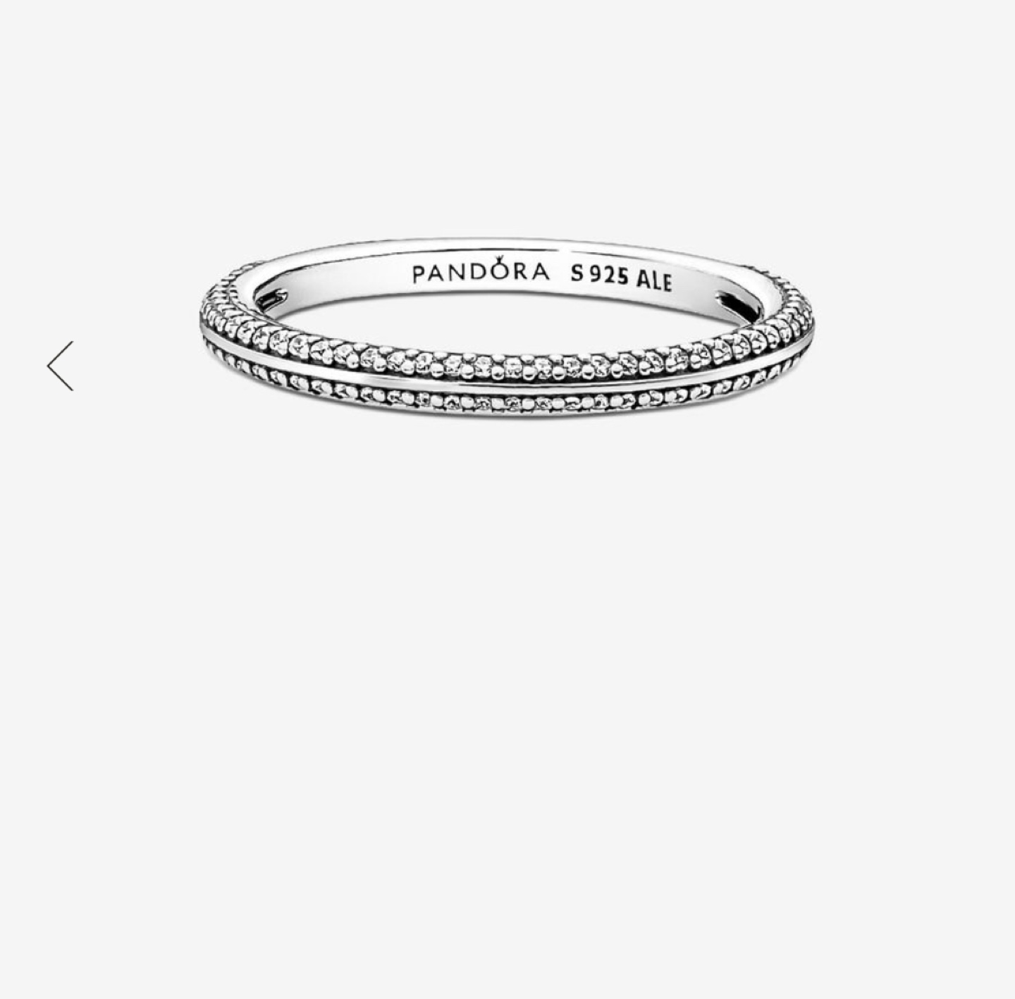 Pandora Sparkling Pavé Ring
