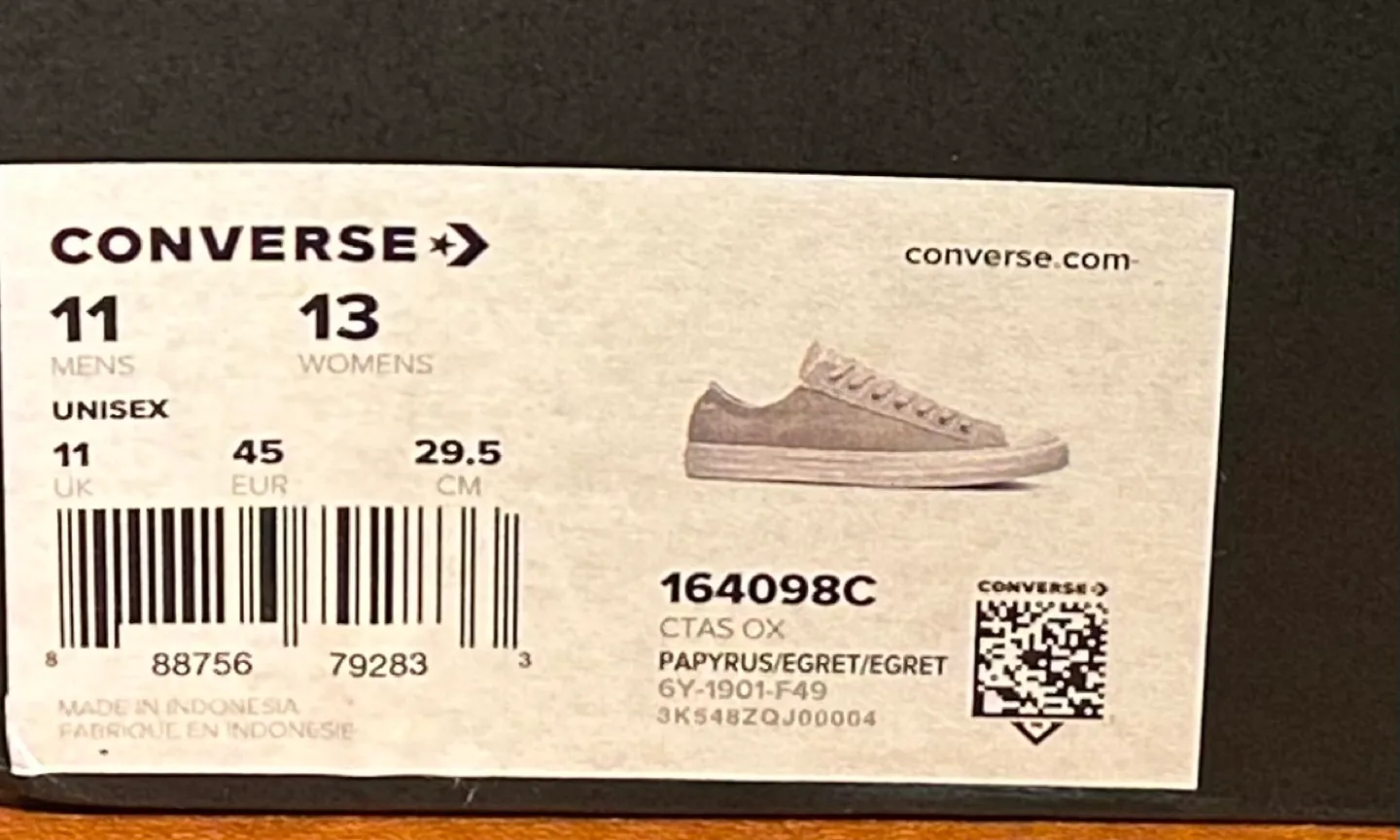 Converse Chuck Taylor All Star OX image indicator(3)