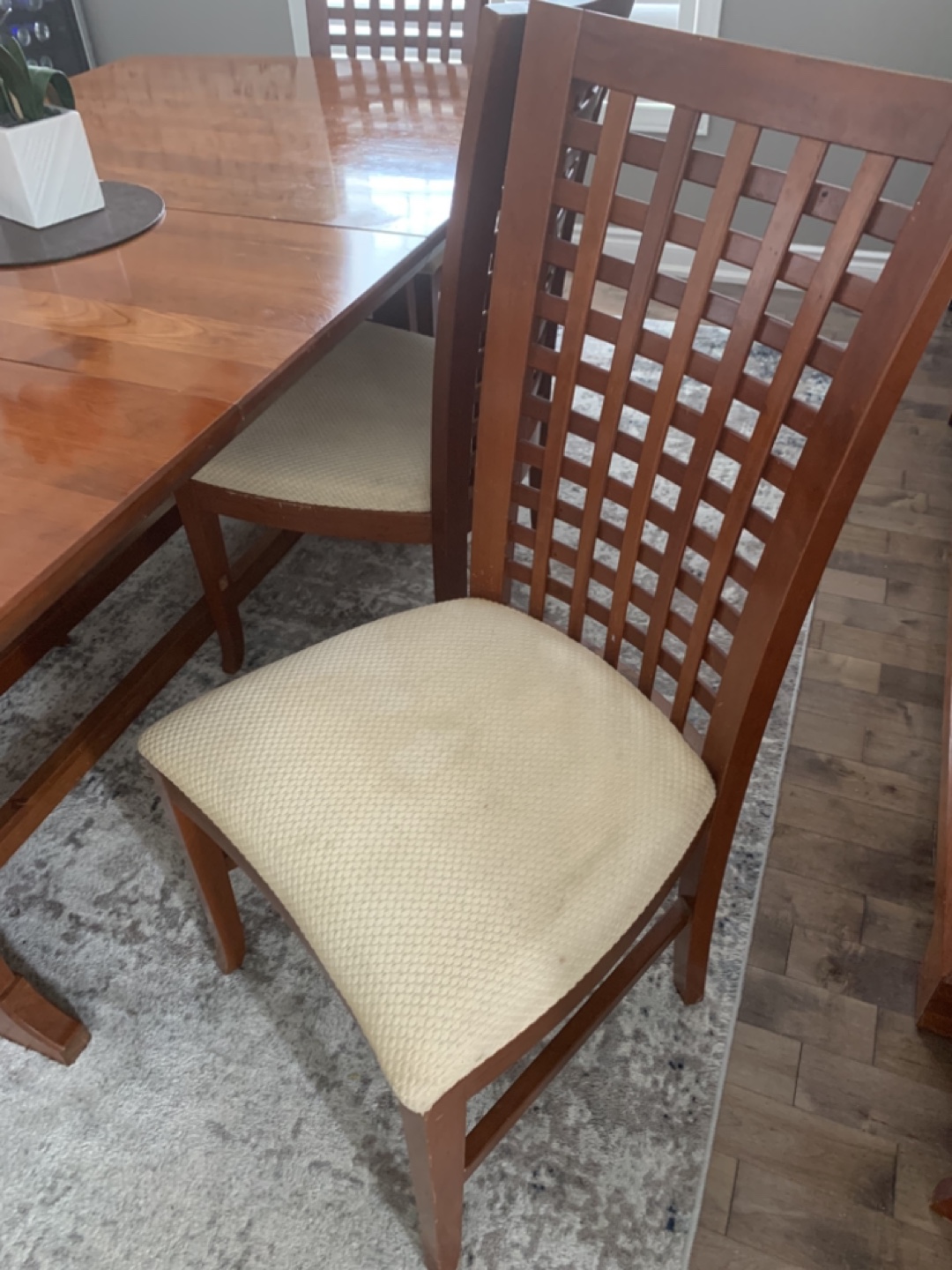 Dining table & 6 chairs - photo 4