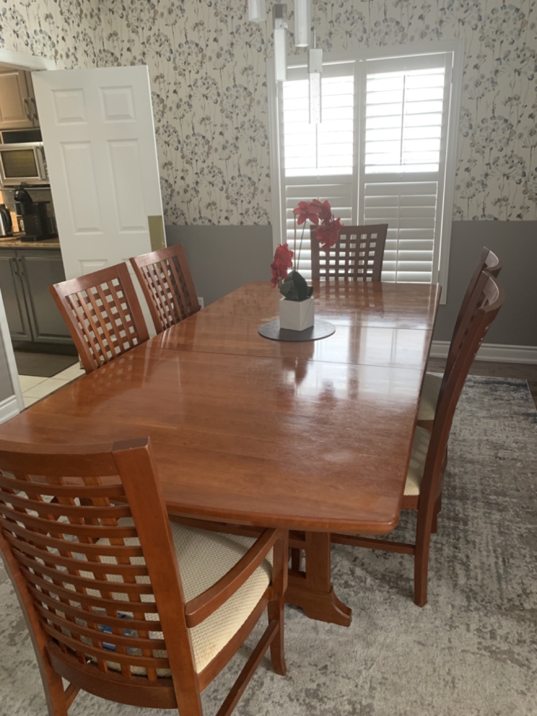 Dining table & 6 chairs - photo 2