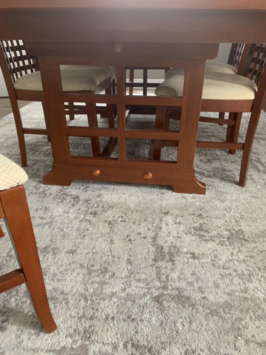 Dining table & 6 chairs - photo 5