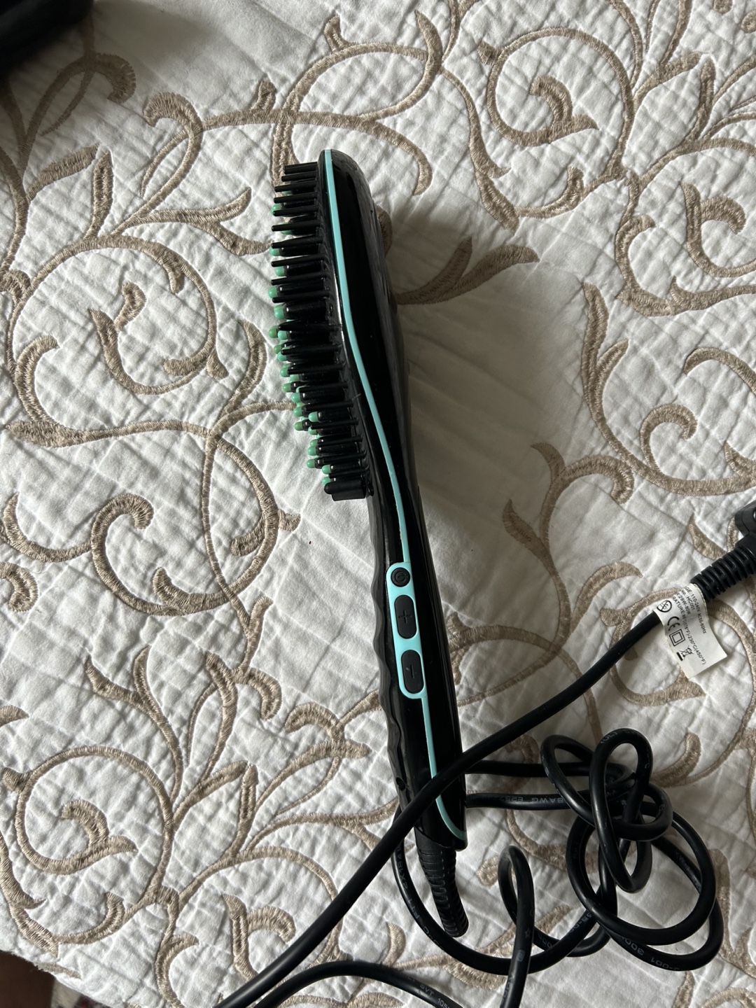 Apalus Digital Hair Straightening Brush - photo 2