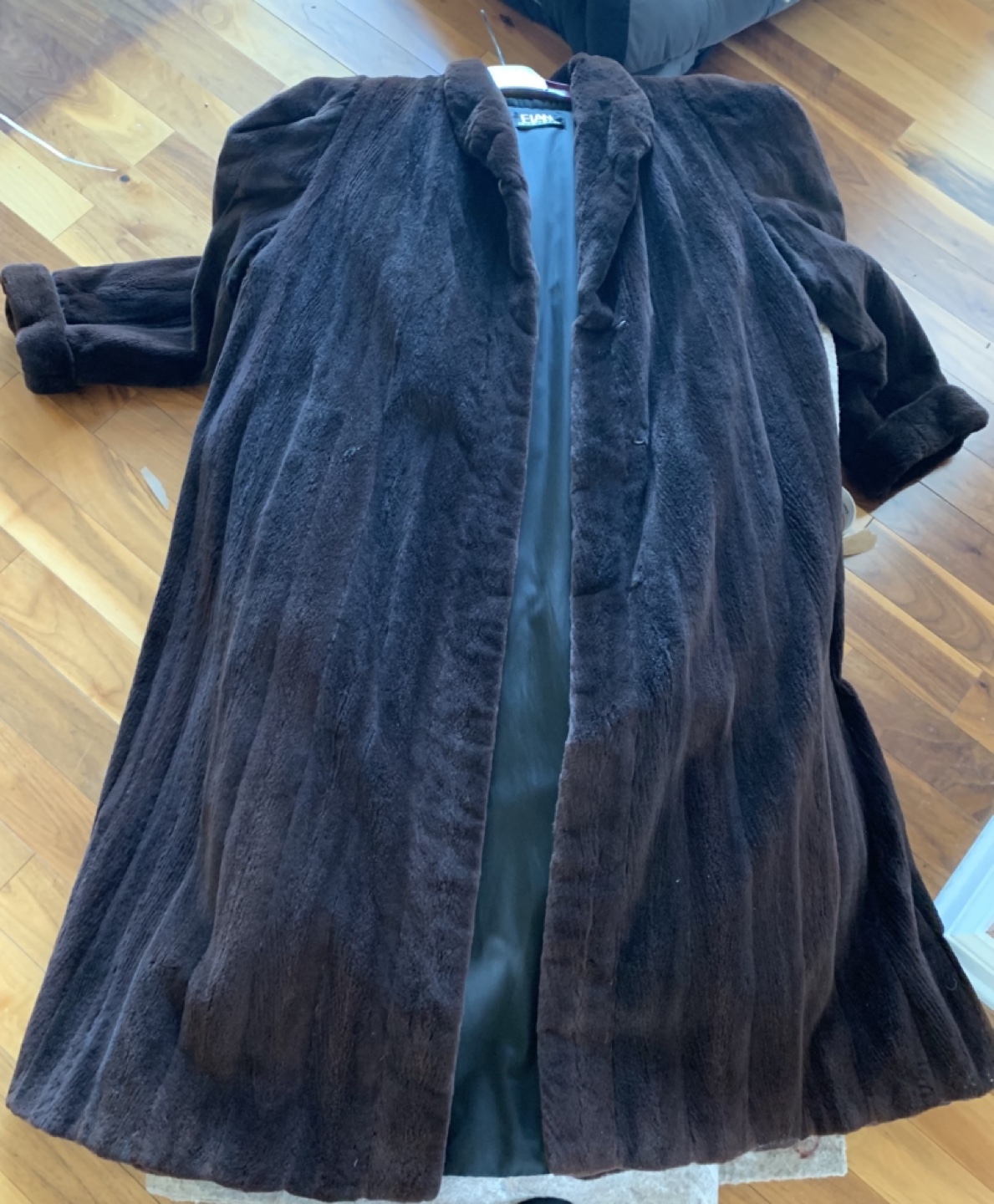 Vintage Elan Furs Brown Fur Coat - photo 3