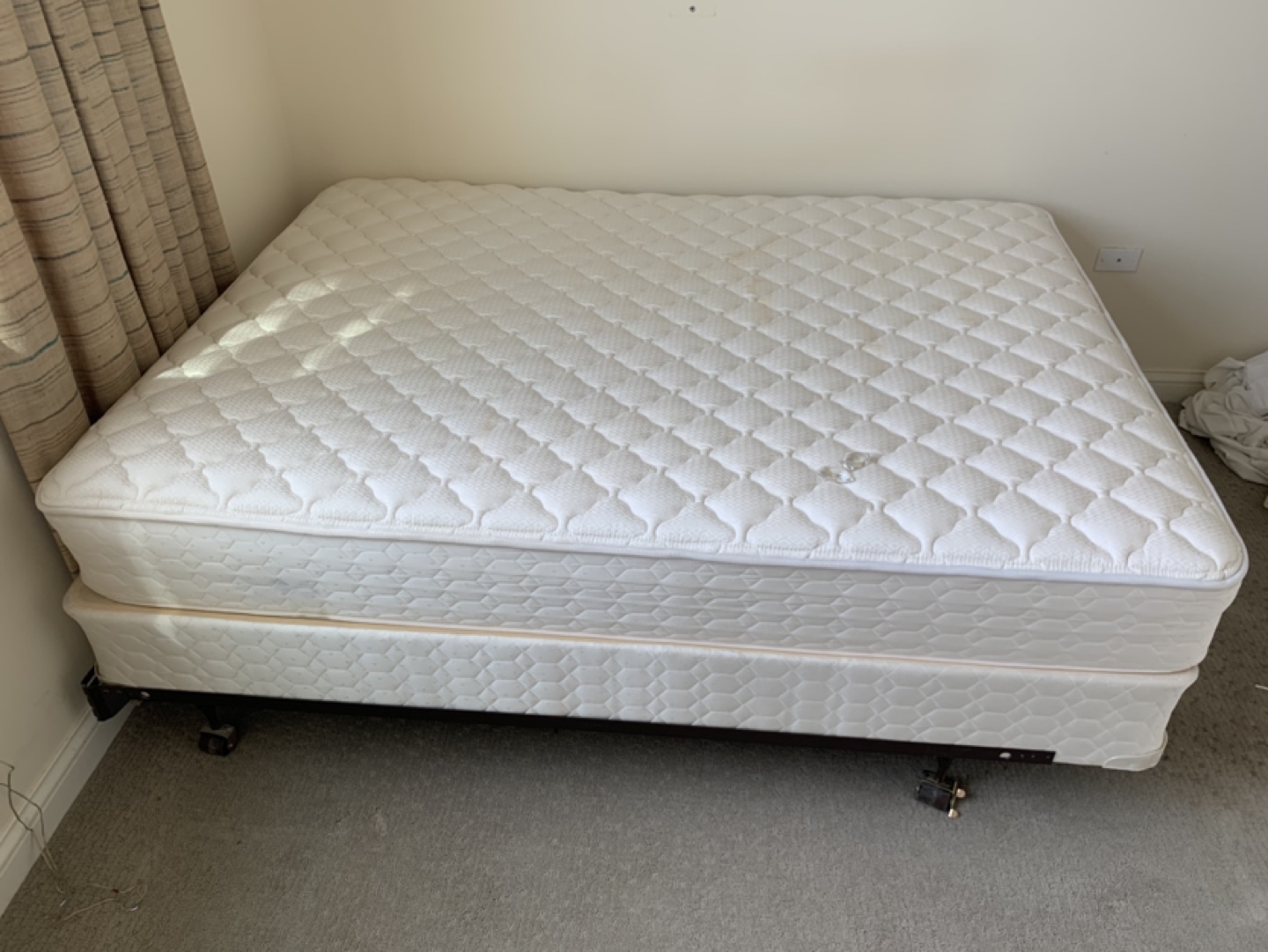 Sealy Queen Mattress Set with Frame - photo 2