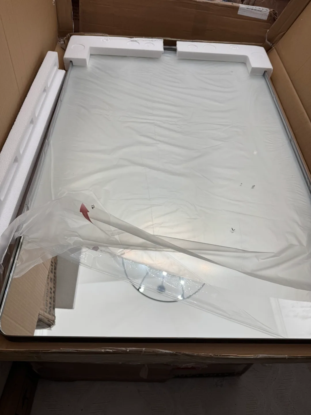 Brand new Tempered Glass Framed Mirror image indicator(4)