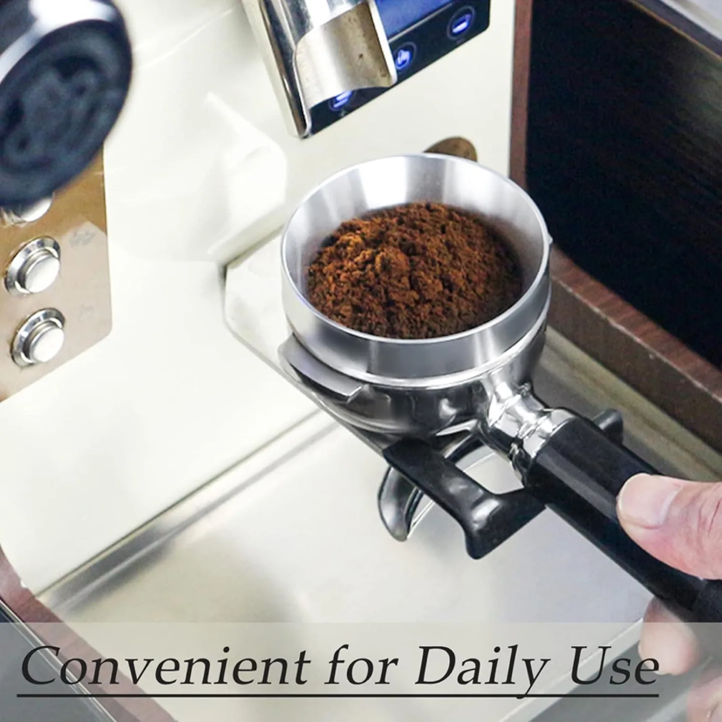 ‼️SALE ‼️51mm Espresso Magnetic Dosing Ring Funnel image indicator(6)