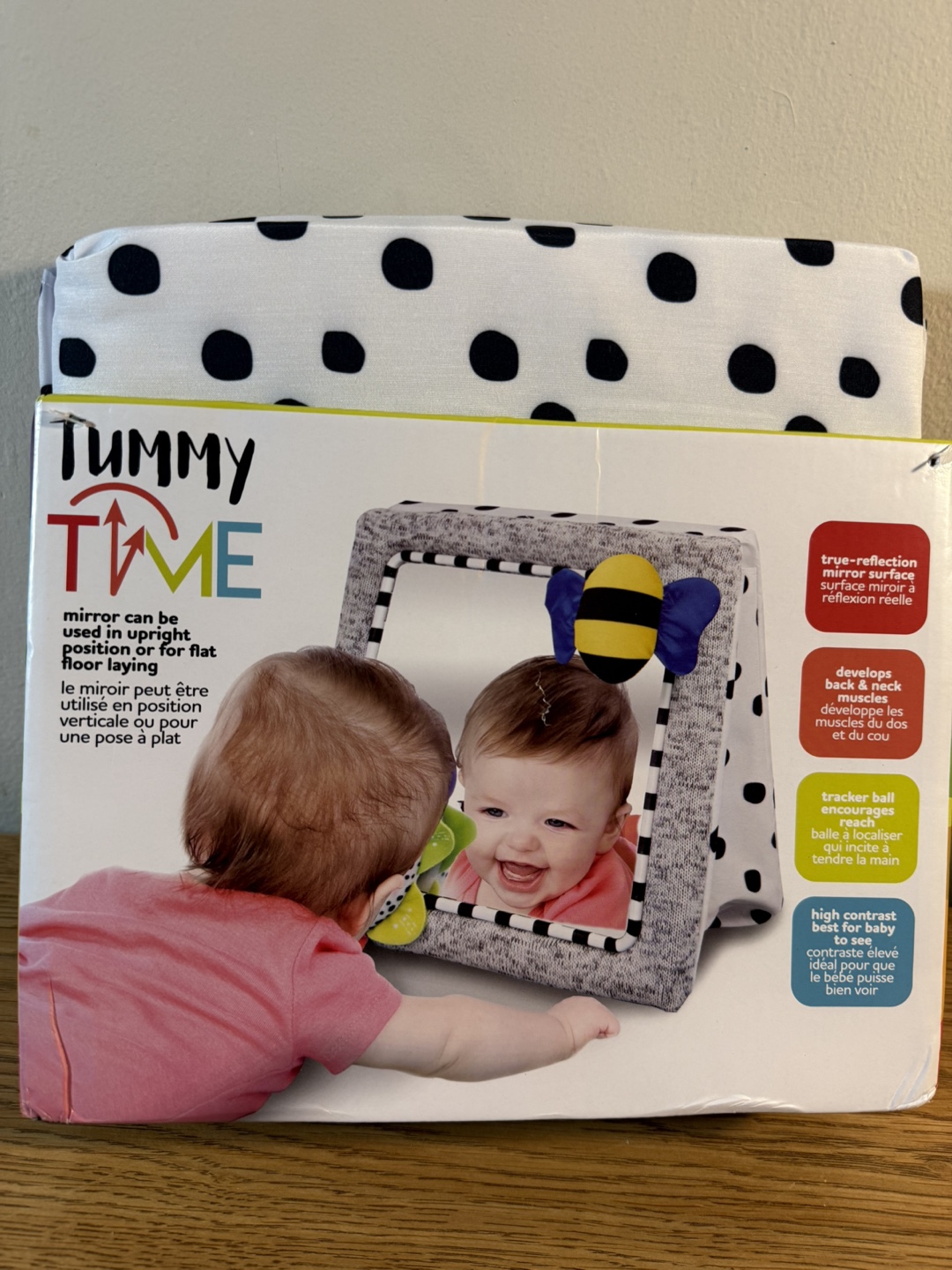Sassy Tummy Time Floor Mirror for Baby - photo 3