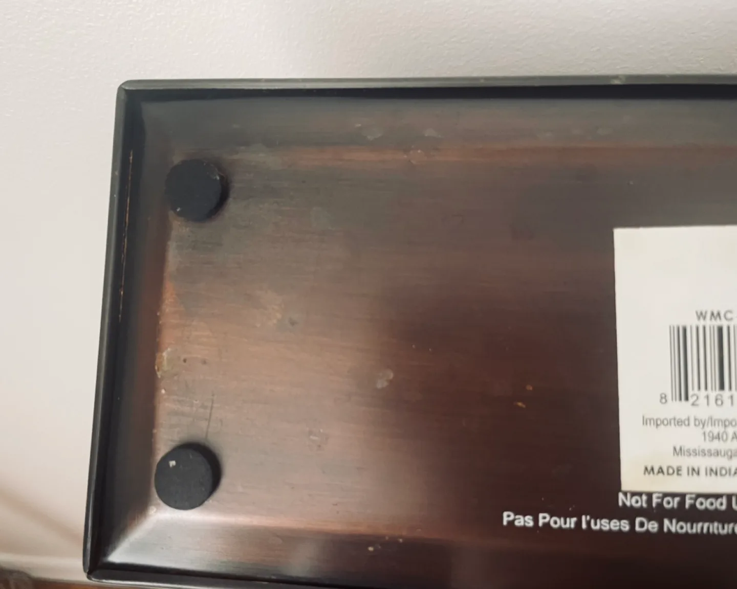 Metal candle holder with tray image indicator(5)