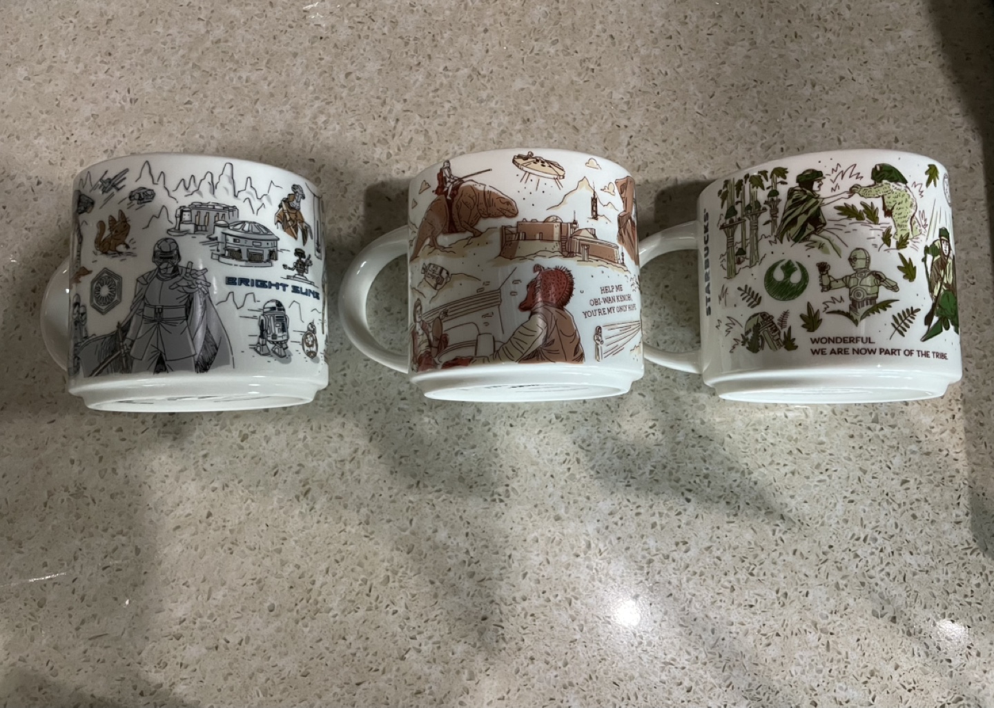 Starbucks Star Wars Mug Set - Batuu, Tatooine, Endor - photo 2