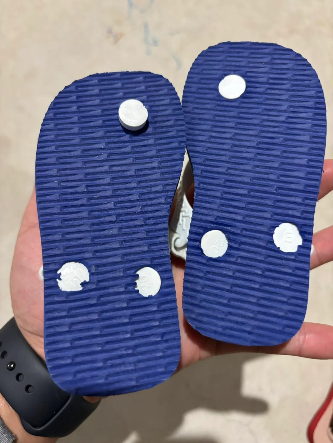 Havaianas Baby Size 6C/6T (20) Brazil Logo Flip Flop Sandals image indicator(4)