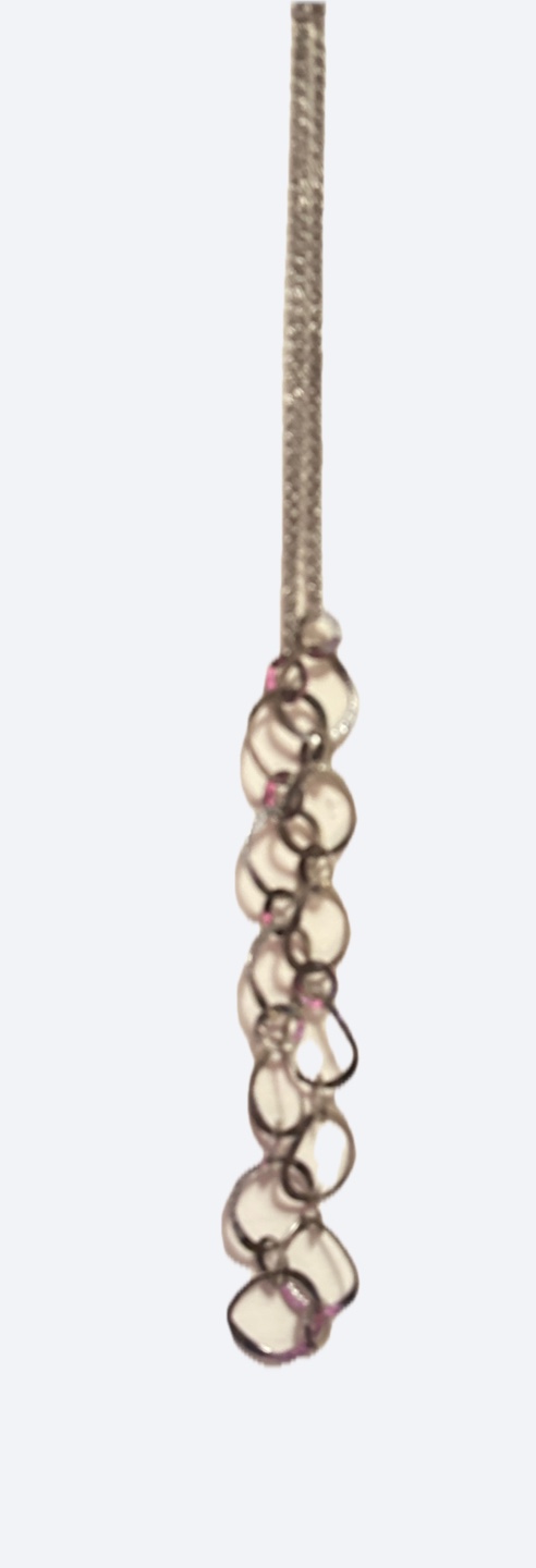 Elegant Silver Tone Beaded Necklace - photo 2