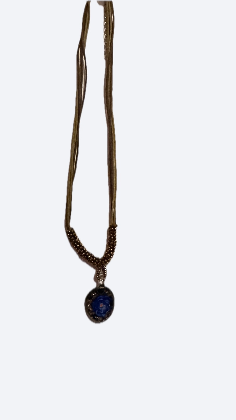 Beaded necklaces, two unique pieces
