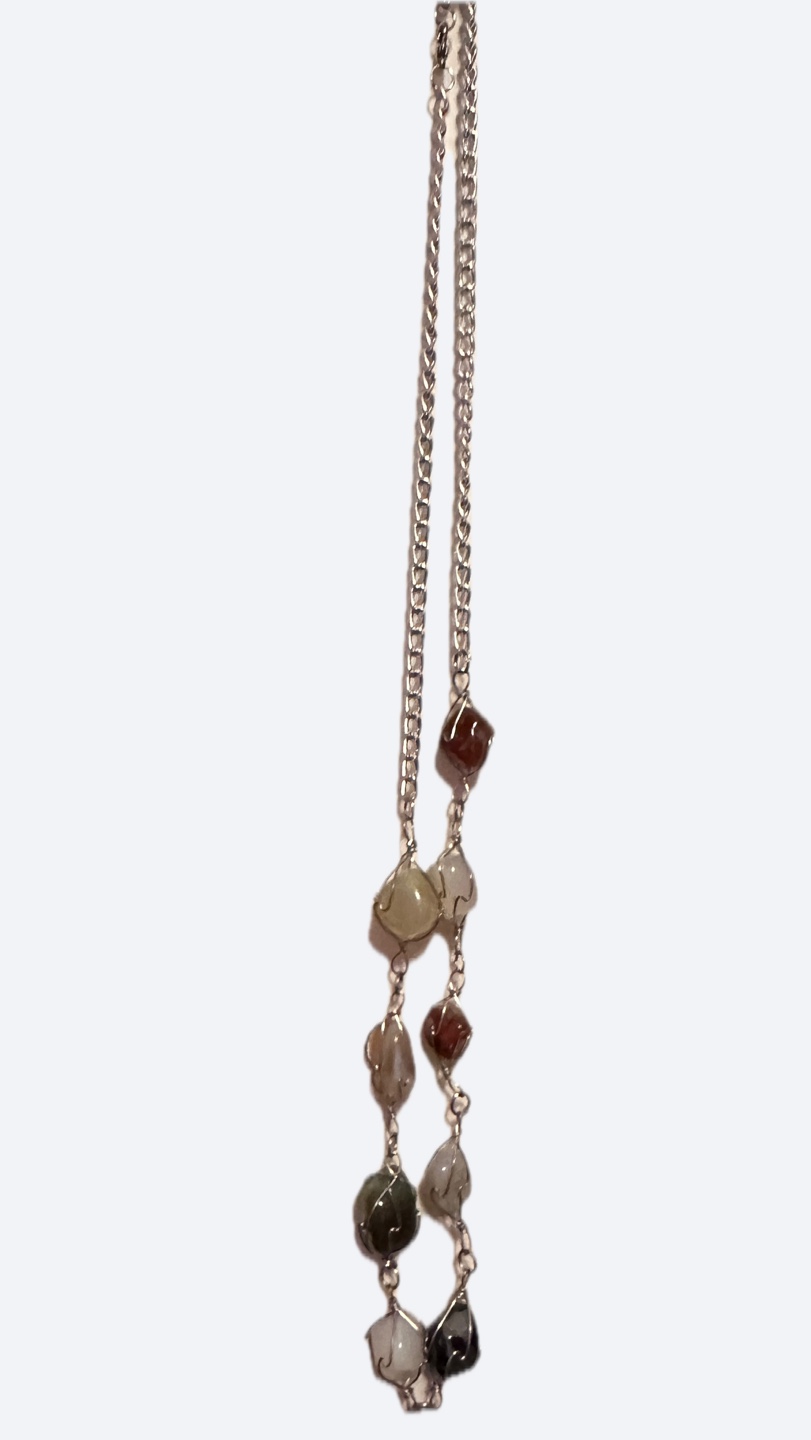 Unique gemstone necklace - photo 2