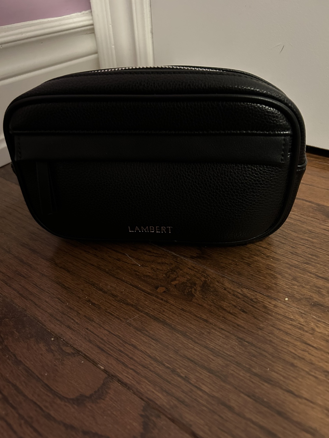 Lambert Black Pebbled Vegan Belt Bag - photo 2