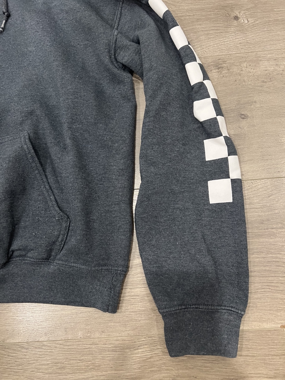 Intercept Checkered Long Sleeve Hoodie Small - photo 3