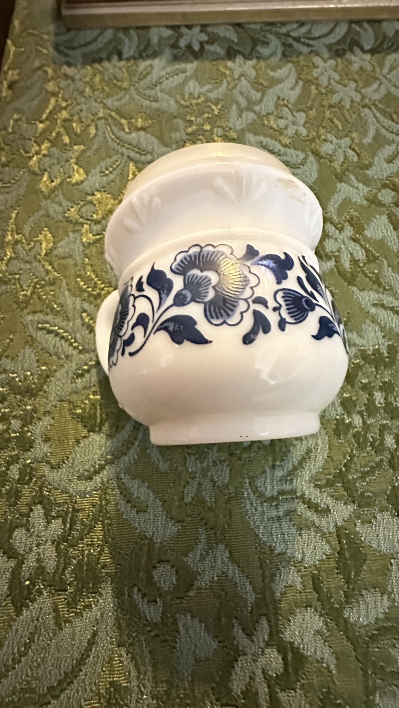 Vintage Milk Glass creamer
